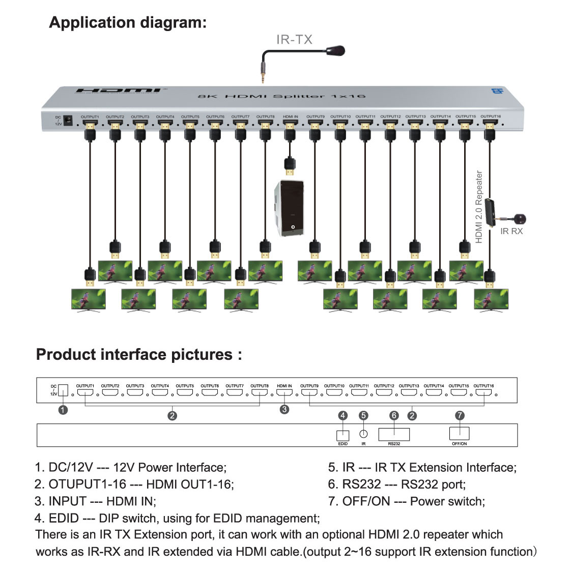 HDMI 2.1V Splitter - Image 12