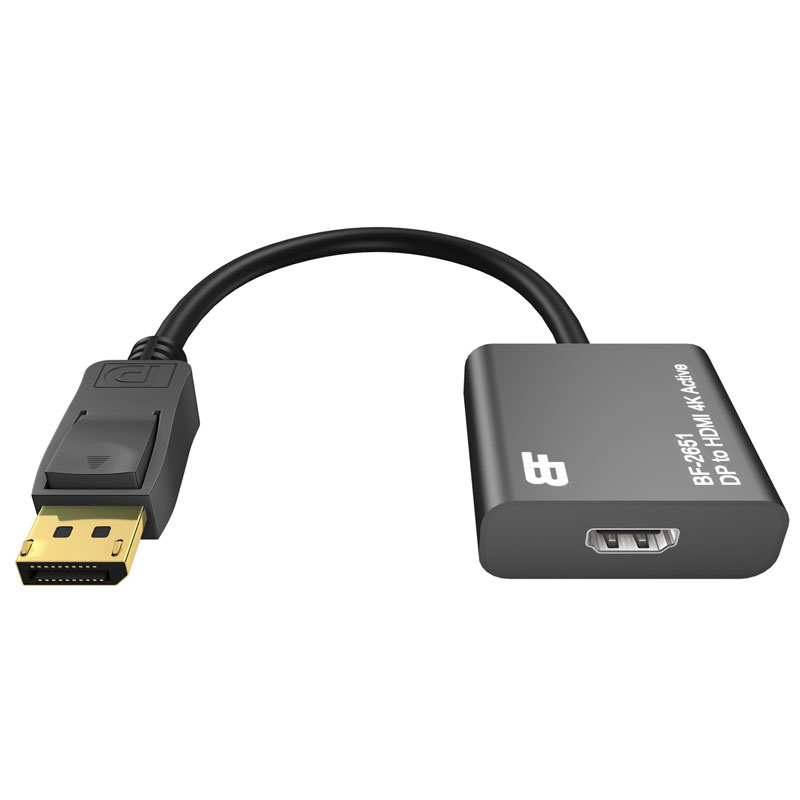 BF-2651 DP to HDMI 1.4V 4K@30Hz (Active Adapter)